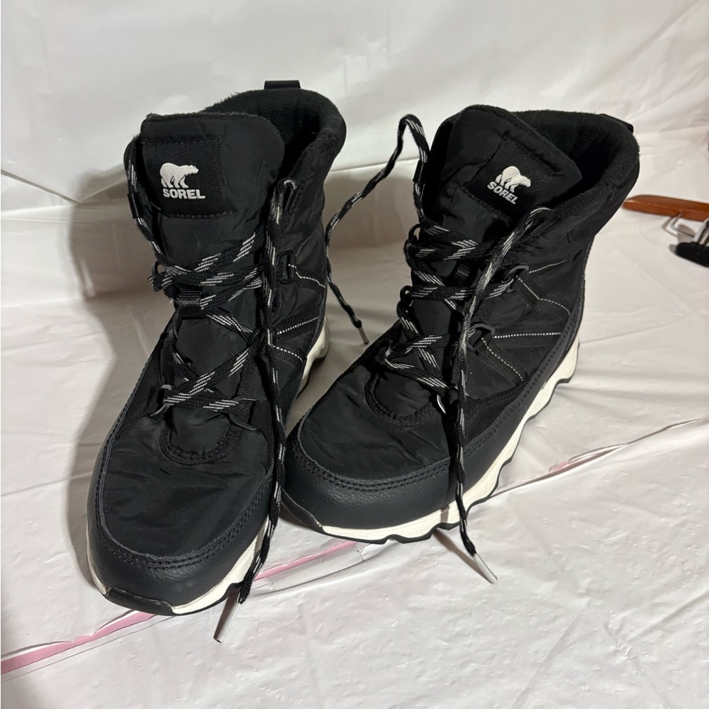 Sorel Black Winter & Rain Boots